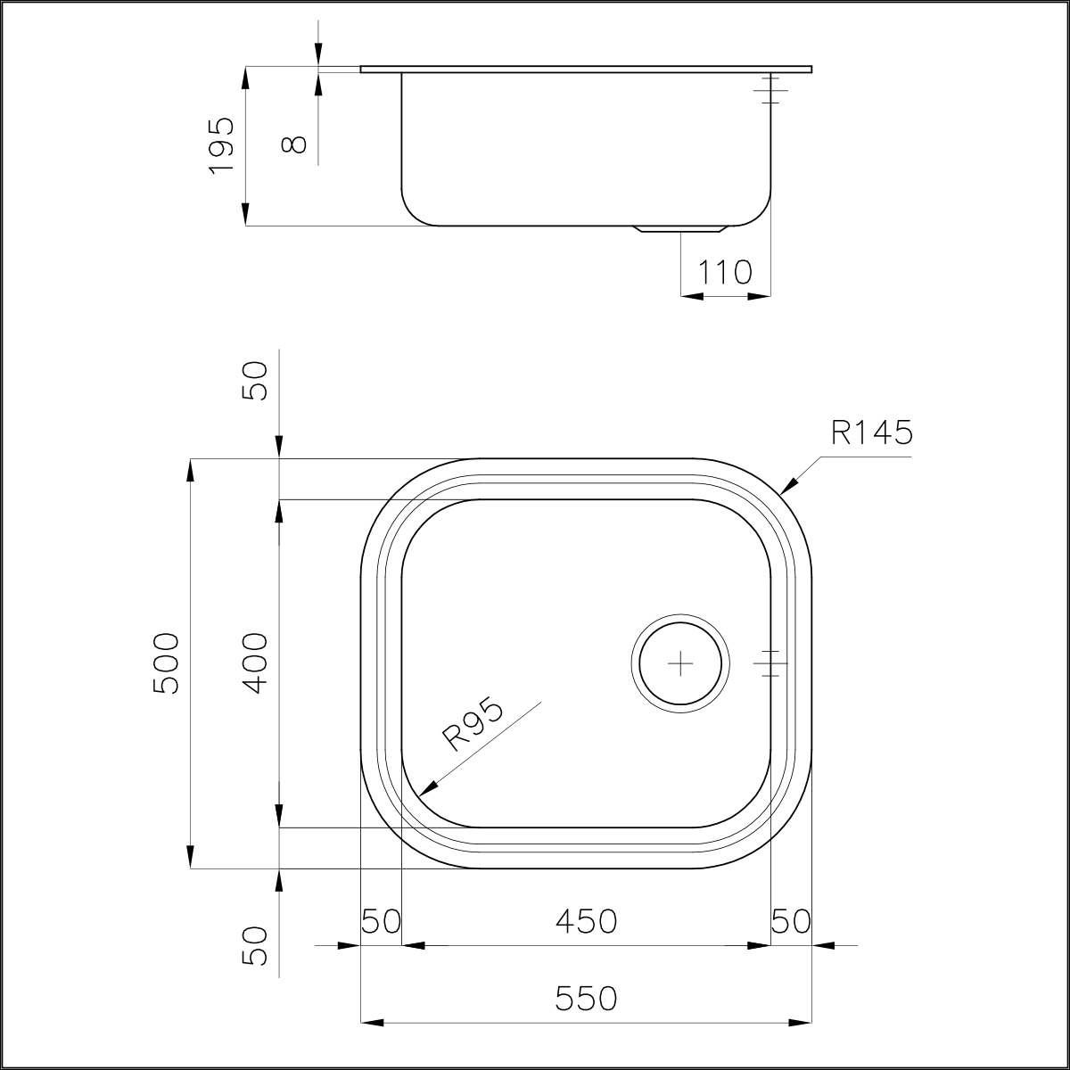1611068 Раковина Big Bowl 1611068 Fosterspa  - Вид №1