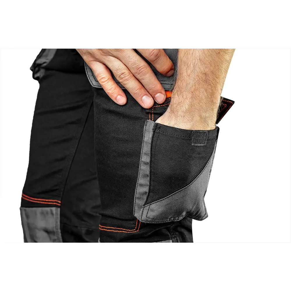 Полукомбинезон рабочий Neo Tools HD Slim черный размер S рост 170 STLM-2158041 - Вид №2