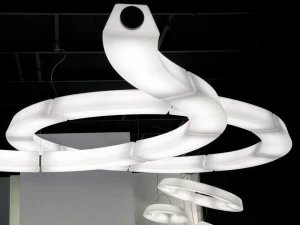 Martinelli Luce Подвесной светильник из полиэтилена с диммером Circular pol 2057 xxl