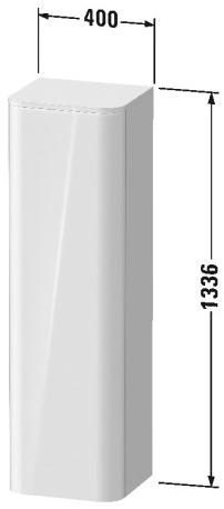 Duravit Подвесной шкаф для ванной на колонне Happy d.2 plus sun-id-1497507 - Вид №4