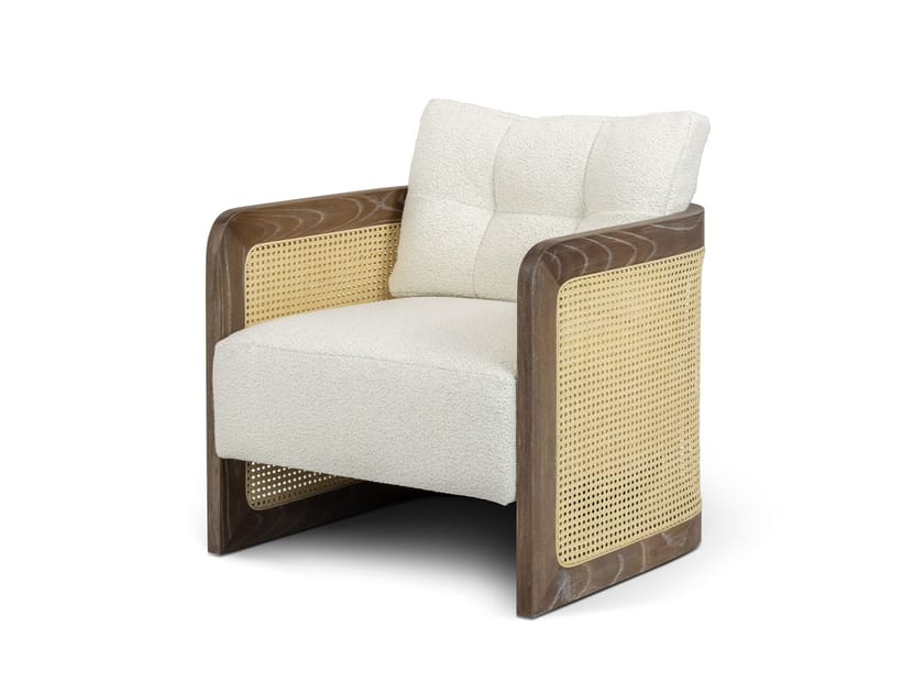 Венское соломенное кресло с подлокотниками JOSÉ LEITE DE CASTRO CÁSSIA ARCH-00141437