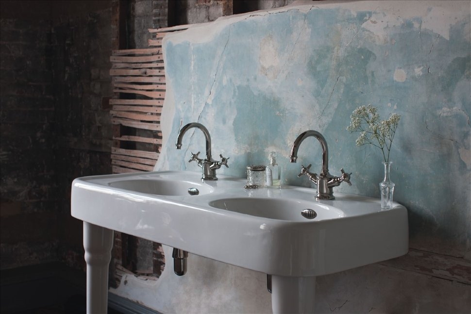 ARC1200 1TH, ARC2 Напольная раковина стоящая овальная Burlington Arcade - Вид №6