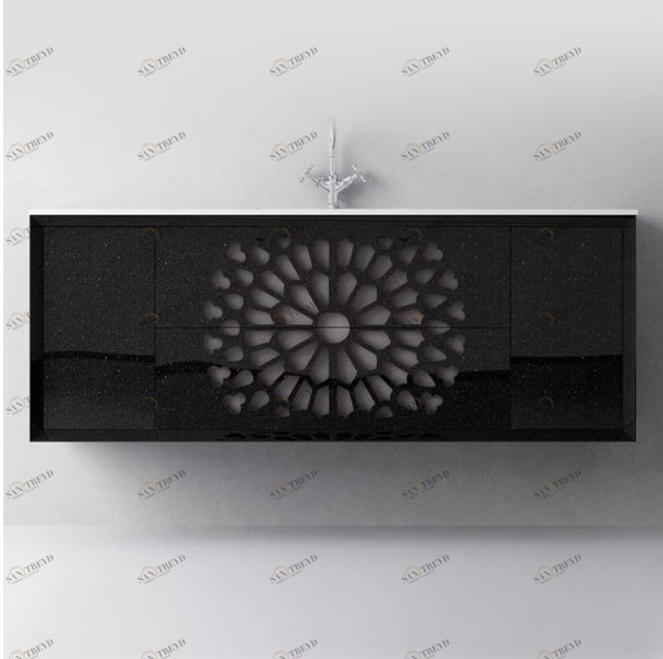 Avila Dos Тумба подвесная с раковиной AVRIAN S1 180 Color К8+К8+49 SUE LUX Stylish 27071420120701NК8К849