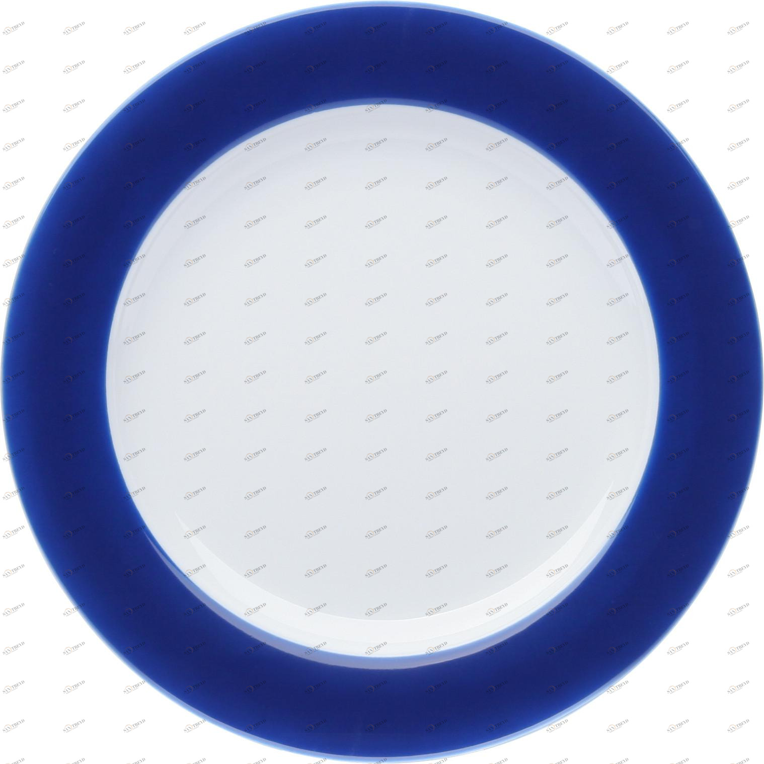 576400A70307C Пронто колоре бранч плоская пластина 23 см nachtblau Kahla-porzellan 