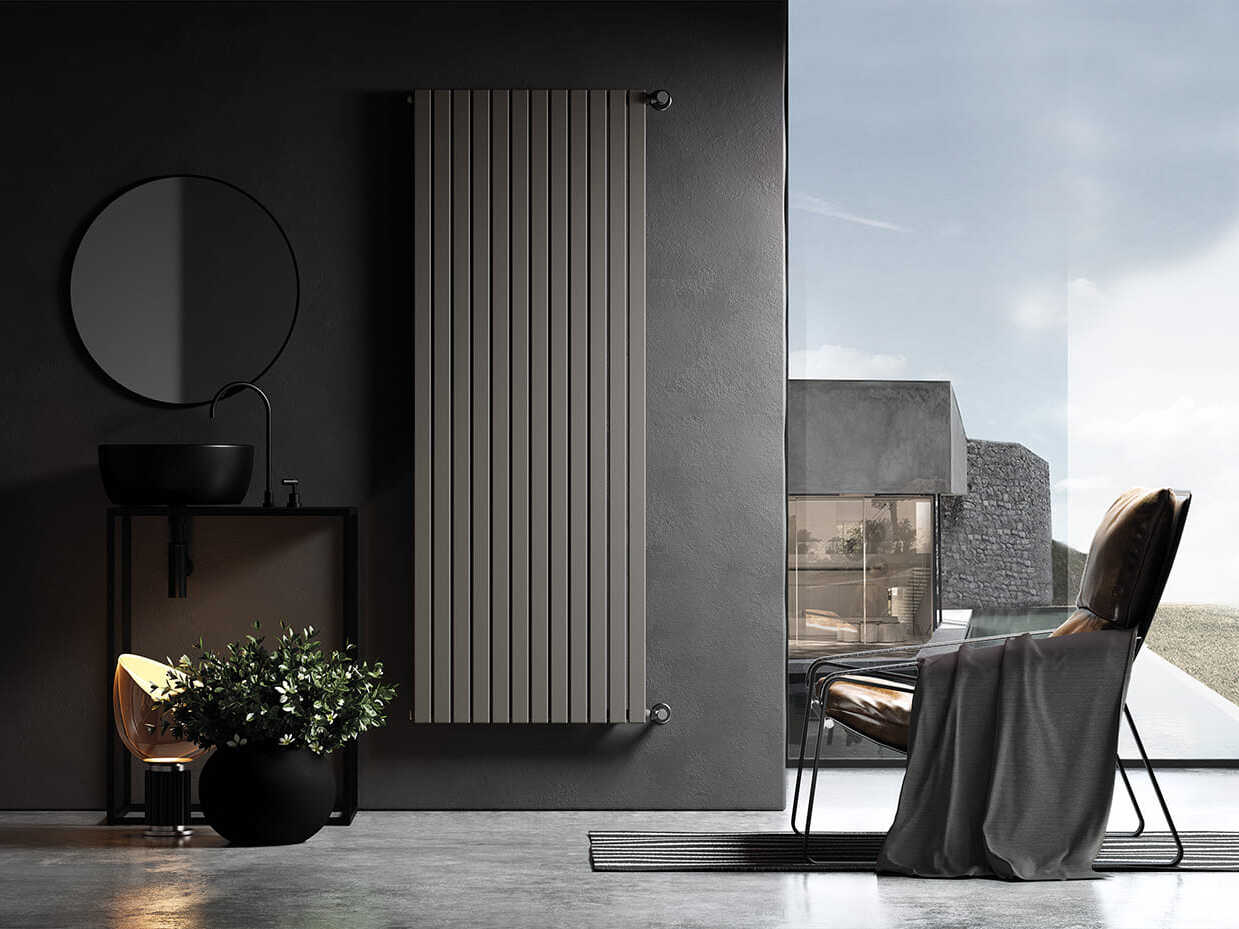 Стальной модульный вертикальный мебельный радиатор Irsap этаж ARCH-00107545 - Вид №1