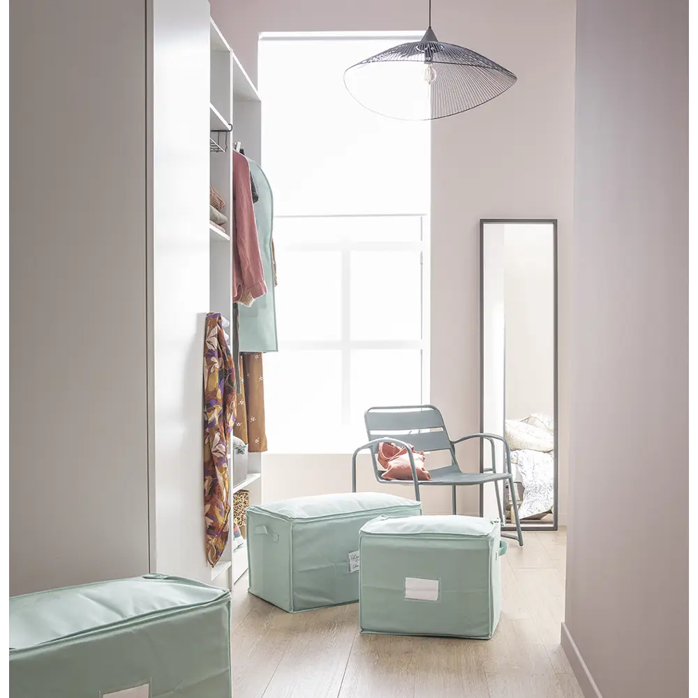 Короб с вакуумным пакетом Spaceo 56x36x33 см цвет зеленый STLM-2135475 - Вид №2