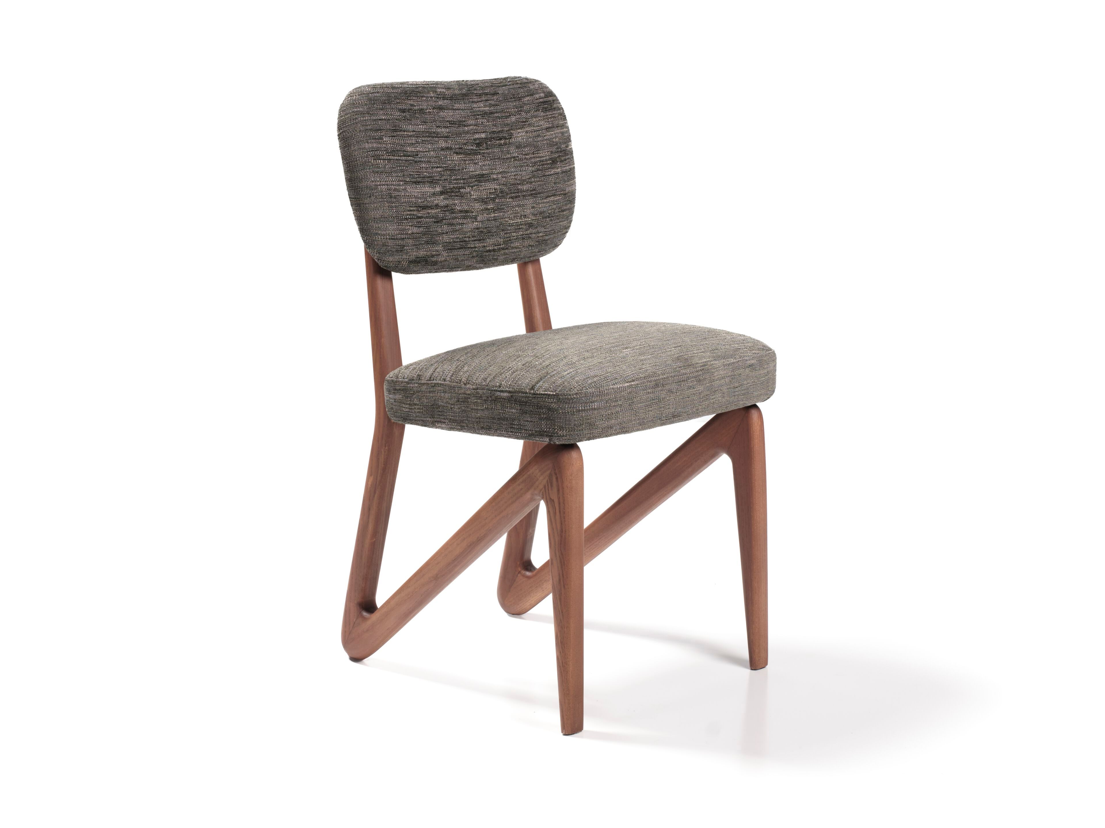 Тканевый стул без подлокотников RIVATELIER NOW ARCH-00043012