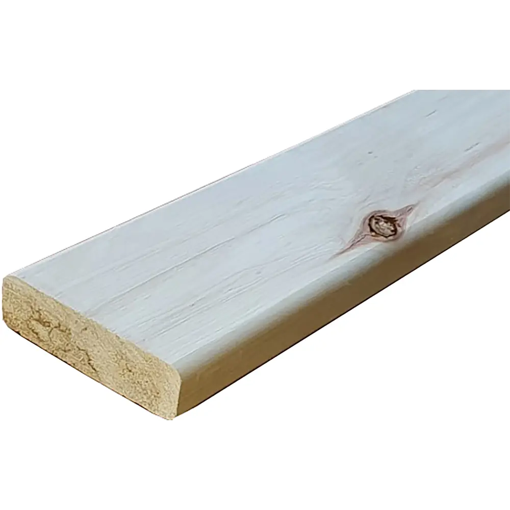 Полок 28x92x1200 мм Осина AB прямой с фаской угла 83273233 STLM-2164541 Santreyd 