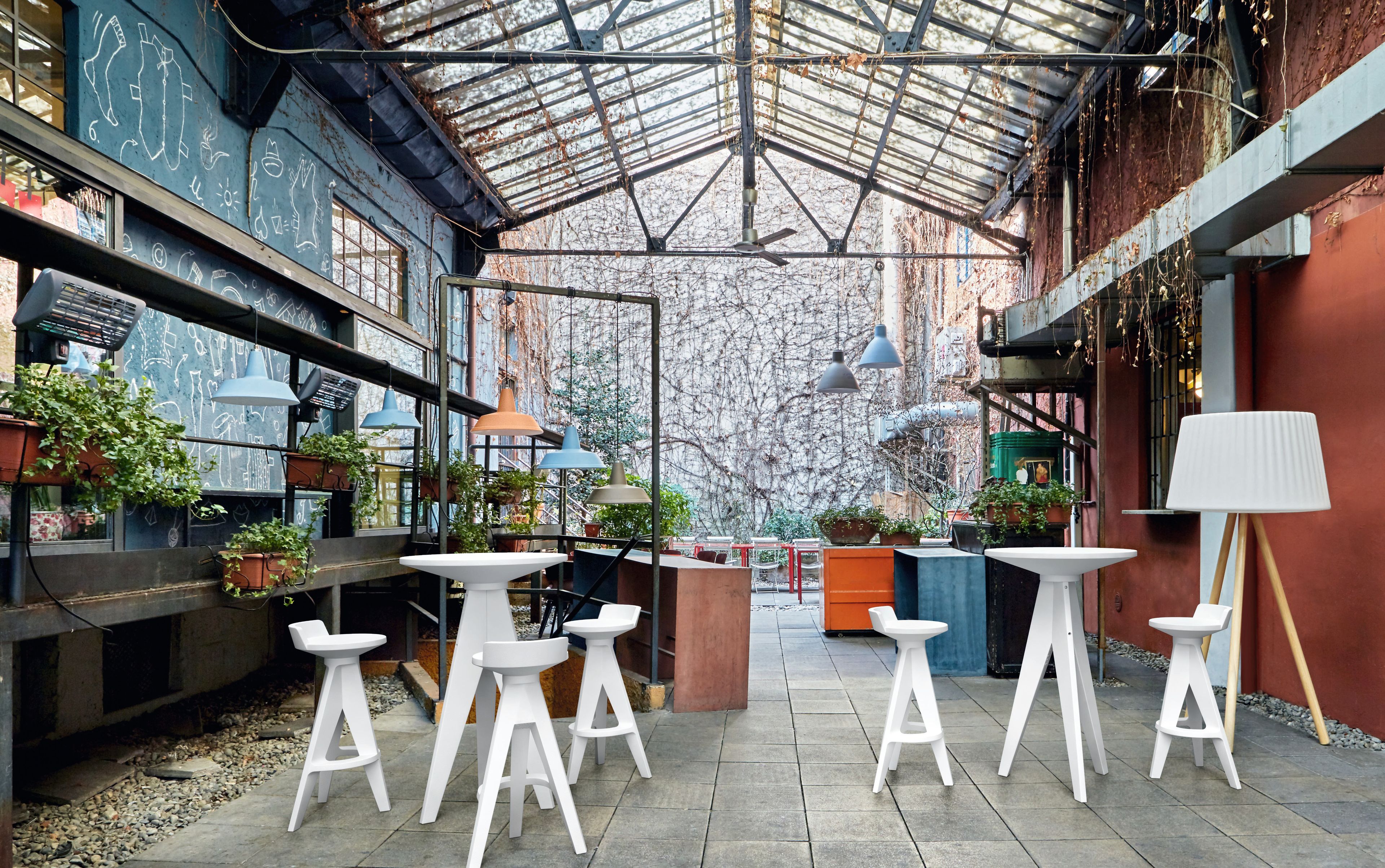 Высокий круглый стол Poleasy® MY YOUR Оксфорд ARCH-00028536 - Вид №4