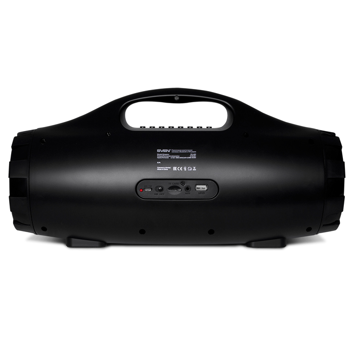 SV-015237 Ас ps-460, черный (18 вт, bluetooth, fm, usb, microsd, led-дисплей, 1800ма*ч) Sven Santreyd  - Вид №2