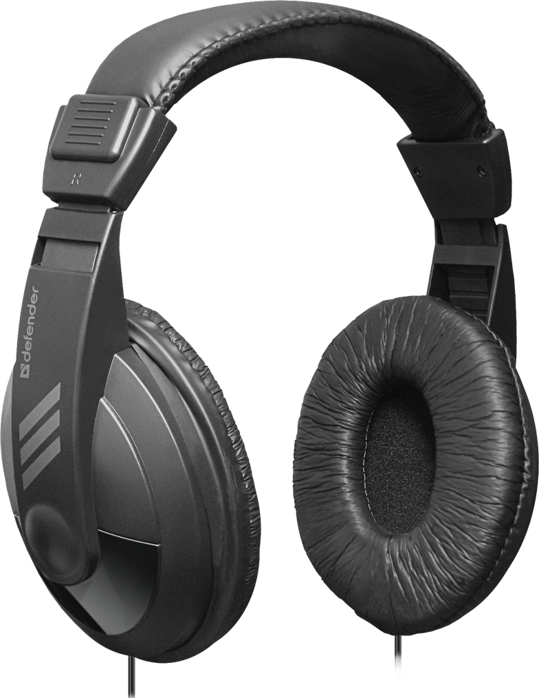 63751 наушники накладные gryphon 751 черный, кабель 2 м Defender Santreyd 