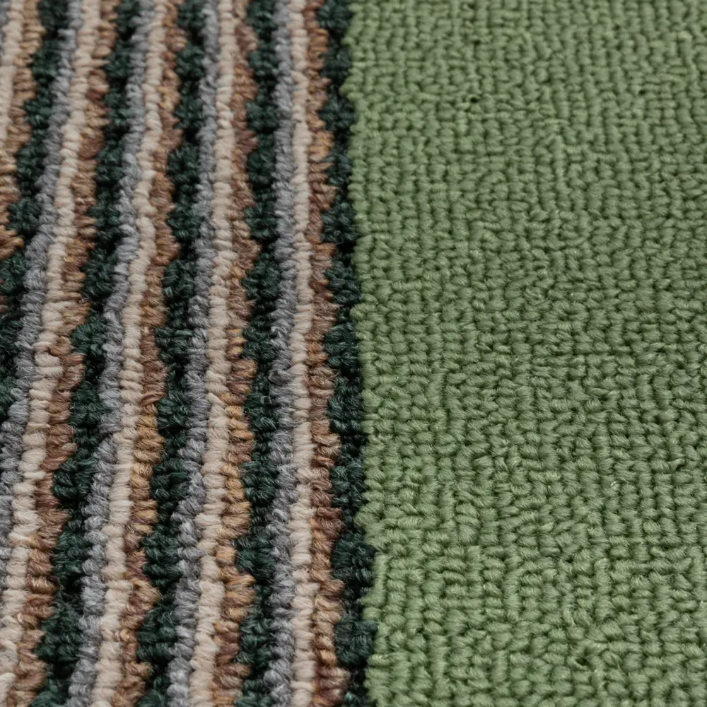 Коврик Santreyd Derby - зеленый акцент для современного интерьера 50x80 см 85565575 STLM-0063895 - Вид №4