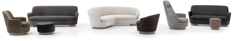 Minotti Изогнутый диван Jacques sun-id-1353300 - Вид №1