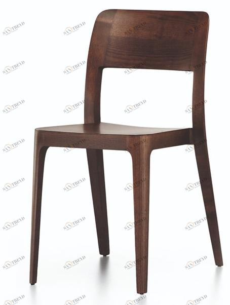 Midj Штабелируемый деревянный стул Nené sun-id-1415362