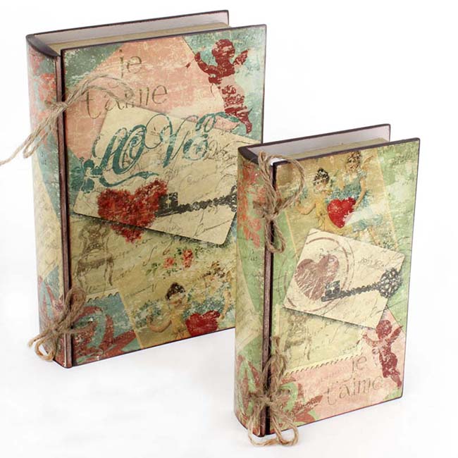 3870901.0031 Шкатулка-книга (набор из 2х шт) TO4ROOMS  - Вид №1