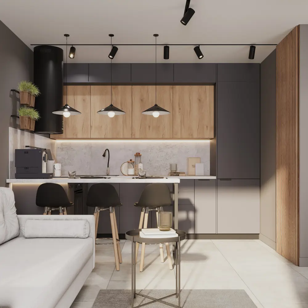 Карниз для кухонного шкафа DELINIA ID Верея 200x4 см светлое дерево 86922593 STLM-0868779 - Вид №5