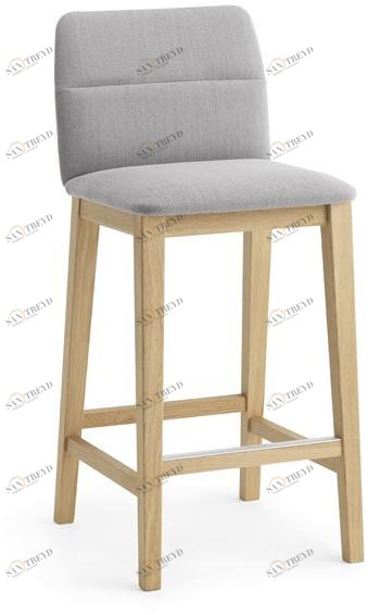 Crassevig Высокий табурет из ткани со спинкой Aura sun-id-1511465