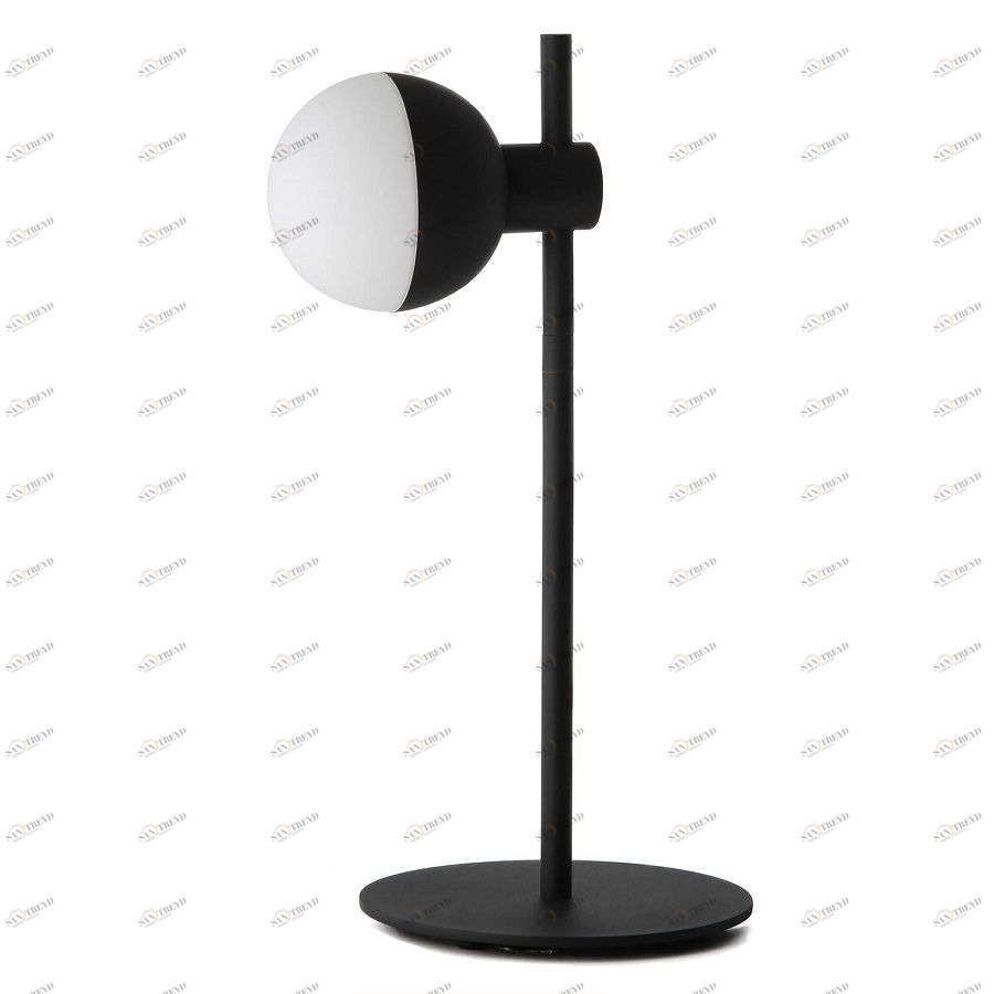 Лампа настольная Fabian, черное матовое основание Frandsen 2505140001