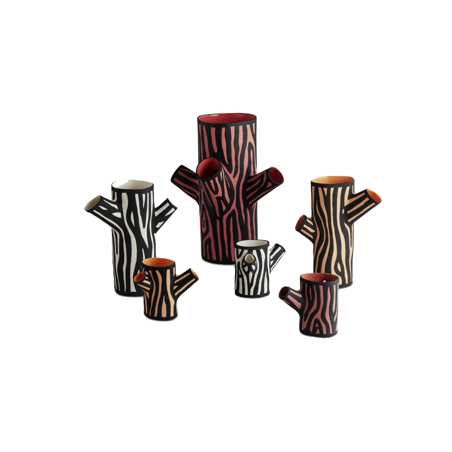 Ваза Tree Trunk M белая Hay 401679 - Вид №7