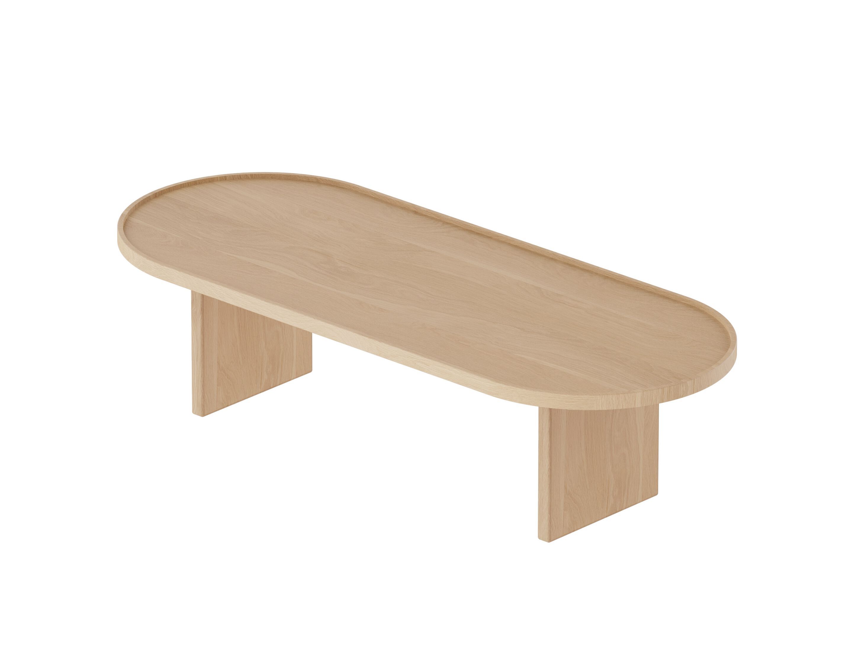 Деревянный овальный журнальный столик Noah Living Piet ARCH-00145810 - Вид №4