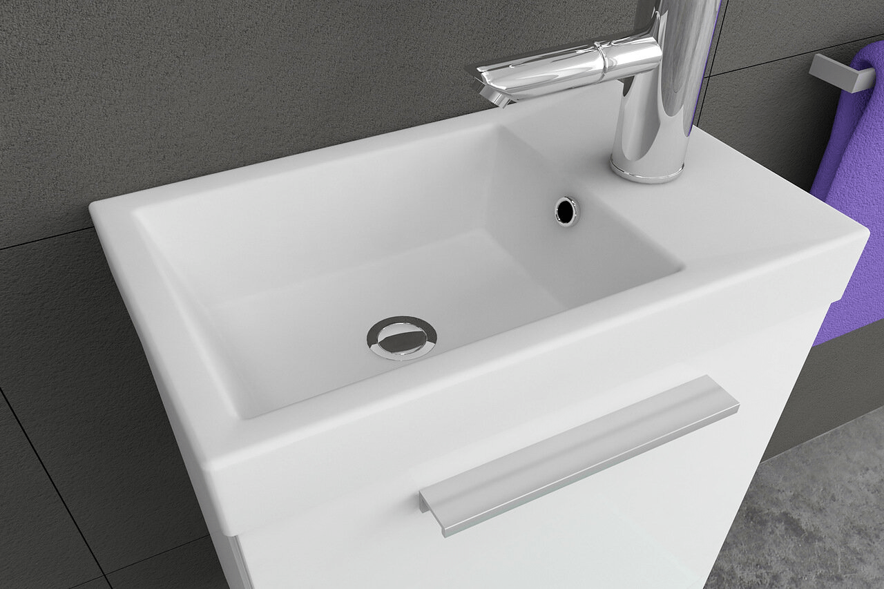 Тумба с раковиной Kiki 00974  Словения Kolpa-San  - Вид №1