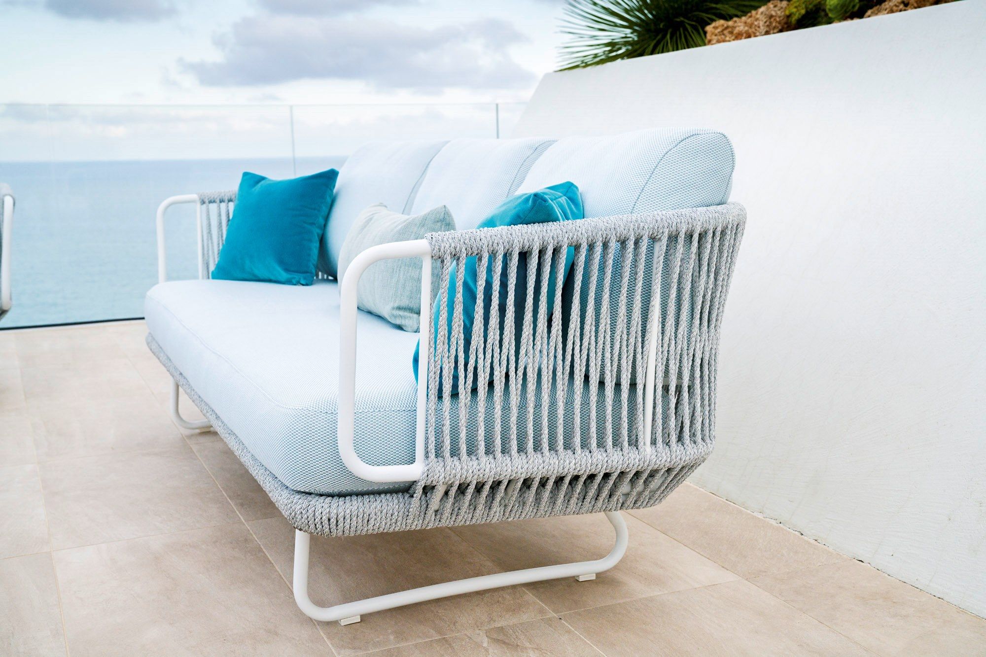 Диван из синтетического волокна с Витой веревкой Varaschin Вавилон ARCH-00069830 - Вид №3