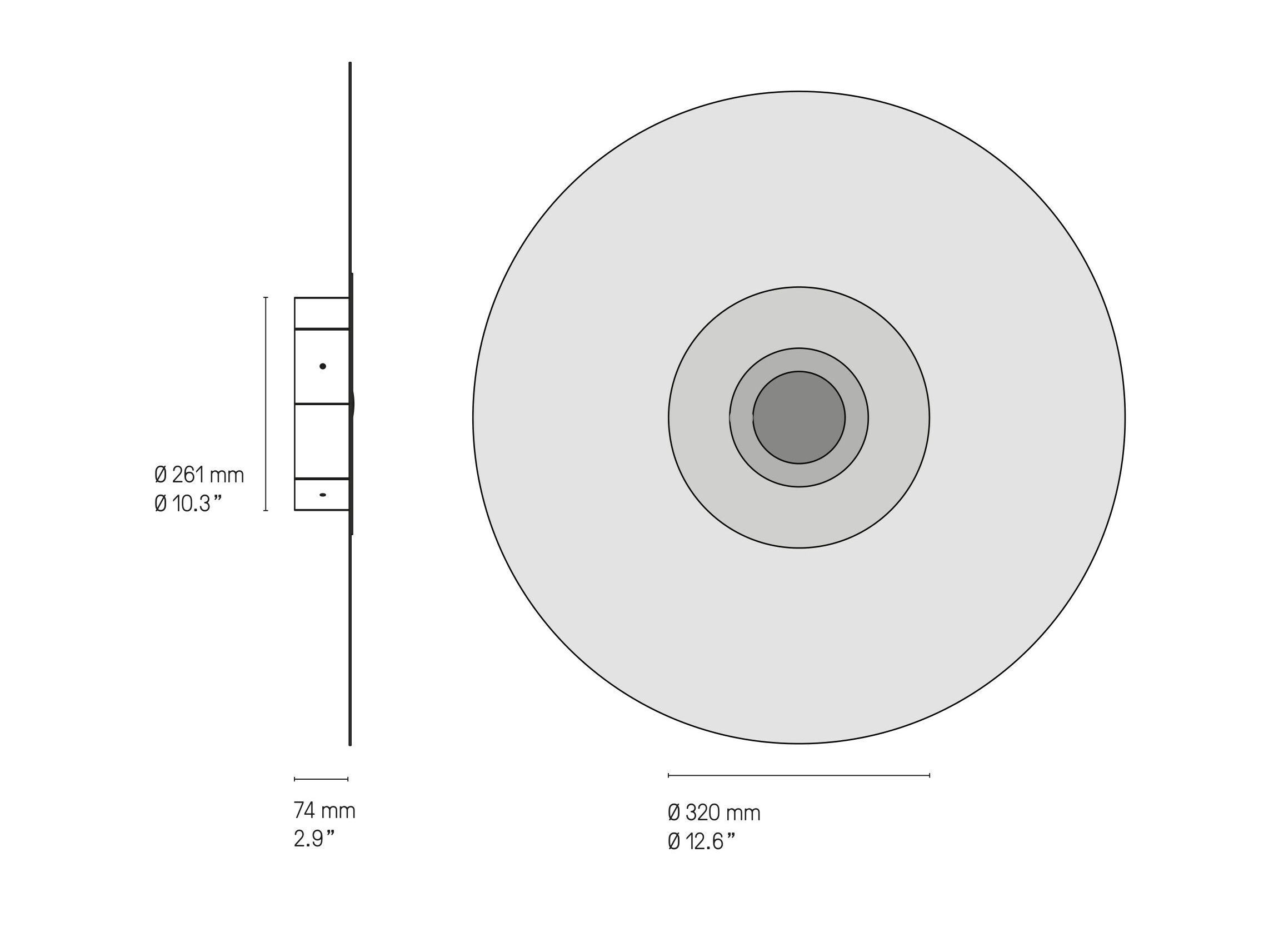 Латунный светодиодный настенный светильник CVL Luminaires Atmos ARCH-00066824 - Вид №6