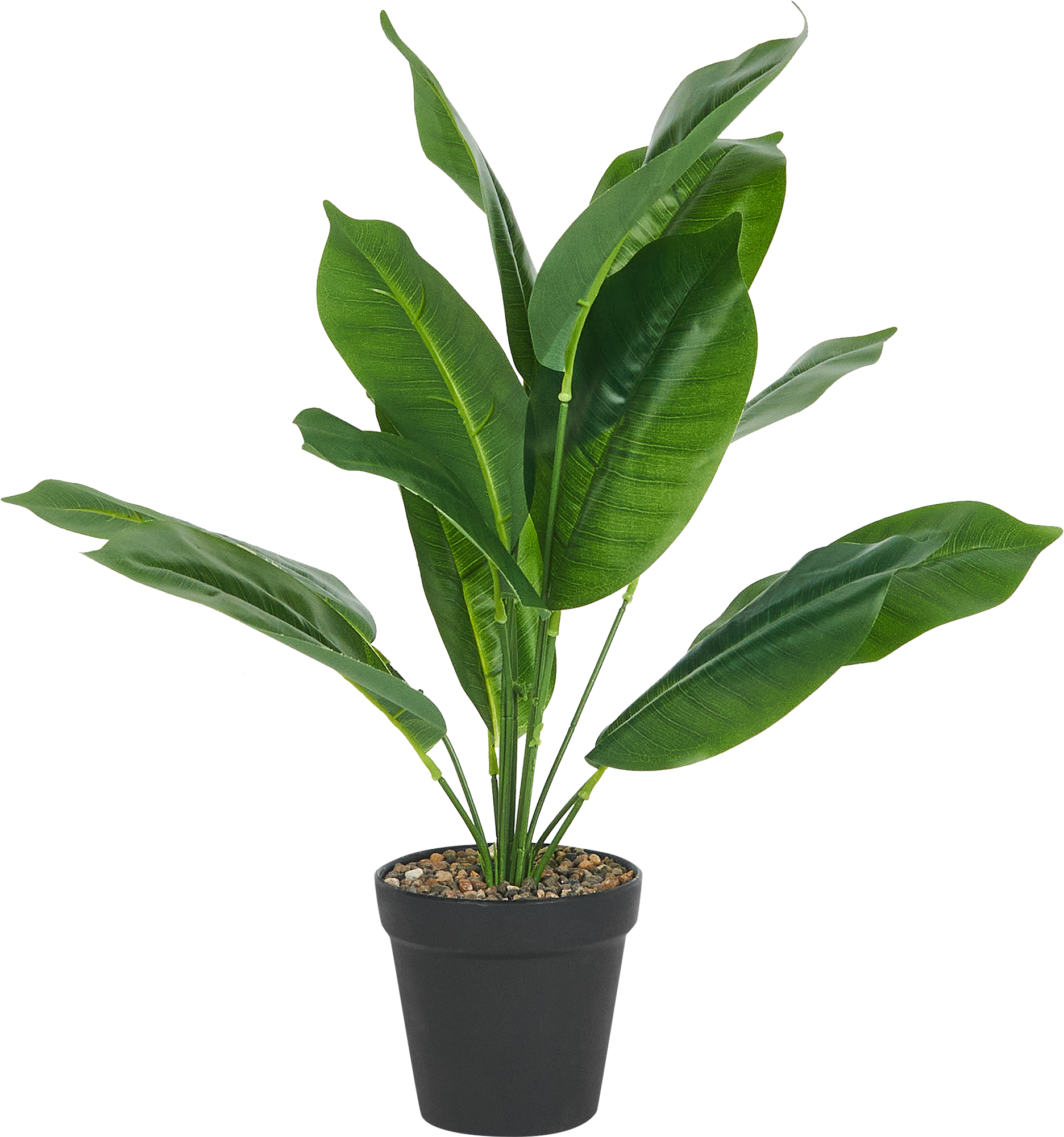 85852593 Искусственное растение Аспидистра h45 см полиэстер разноцветный STLM-0065655 Santreyd  - Вид №1