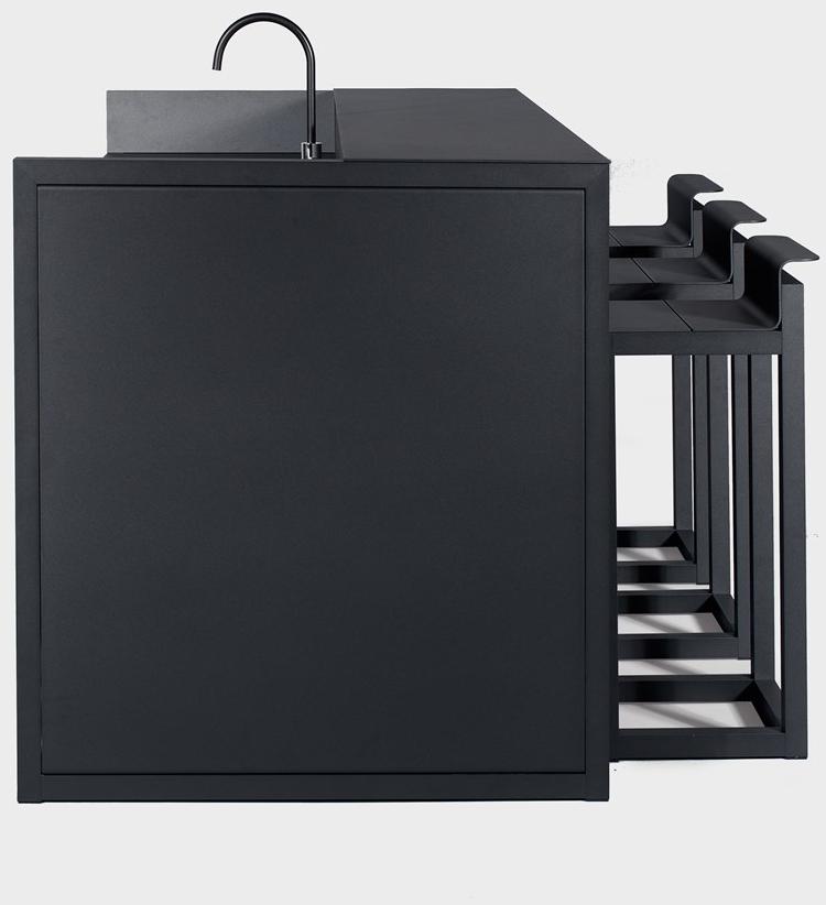 Sachi Барная стойка из алюминия In/out kitchen sun-id-1415600 - Вид №5