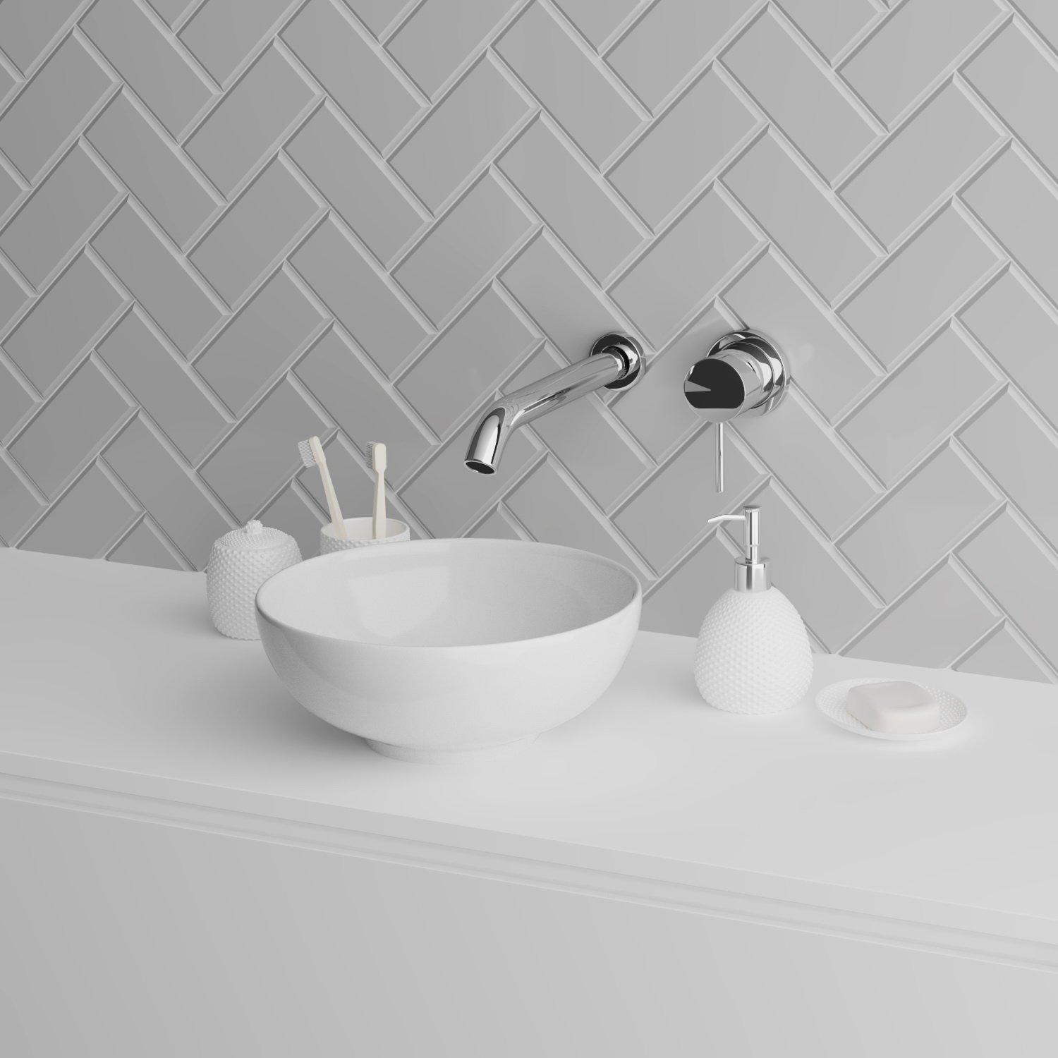 GR-3021 Накладная раковина на столешницу  прямоугольная Grossman  - Вид №3