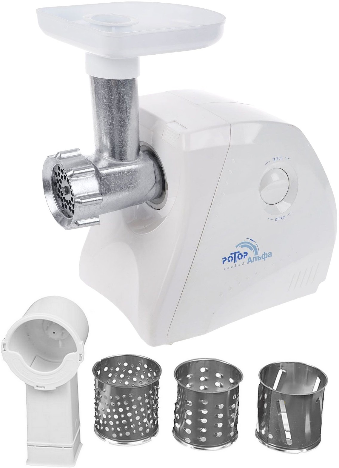 1112275 Мясорубка электрическая Ротор Альфа ЭМШ 35/250-4 белый STDN-0106362