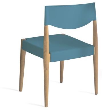 ALMA DESIGN Штабелируемый стул из дерева и полипропилена Virna sun-id-1447242 - Вид №12