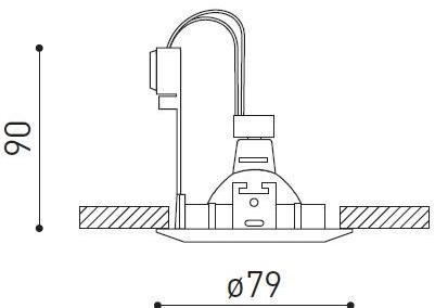 Arkoslight Круглый встраиваемый алюминиевый точечный светильник Essentials sun-id-1467044 - Вид №4