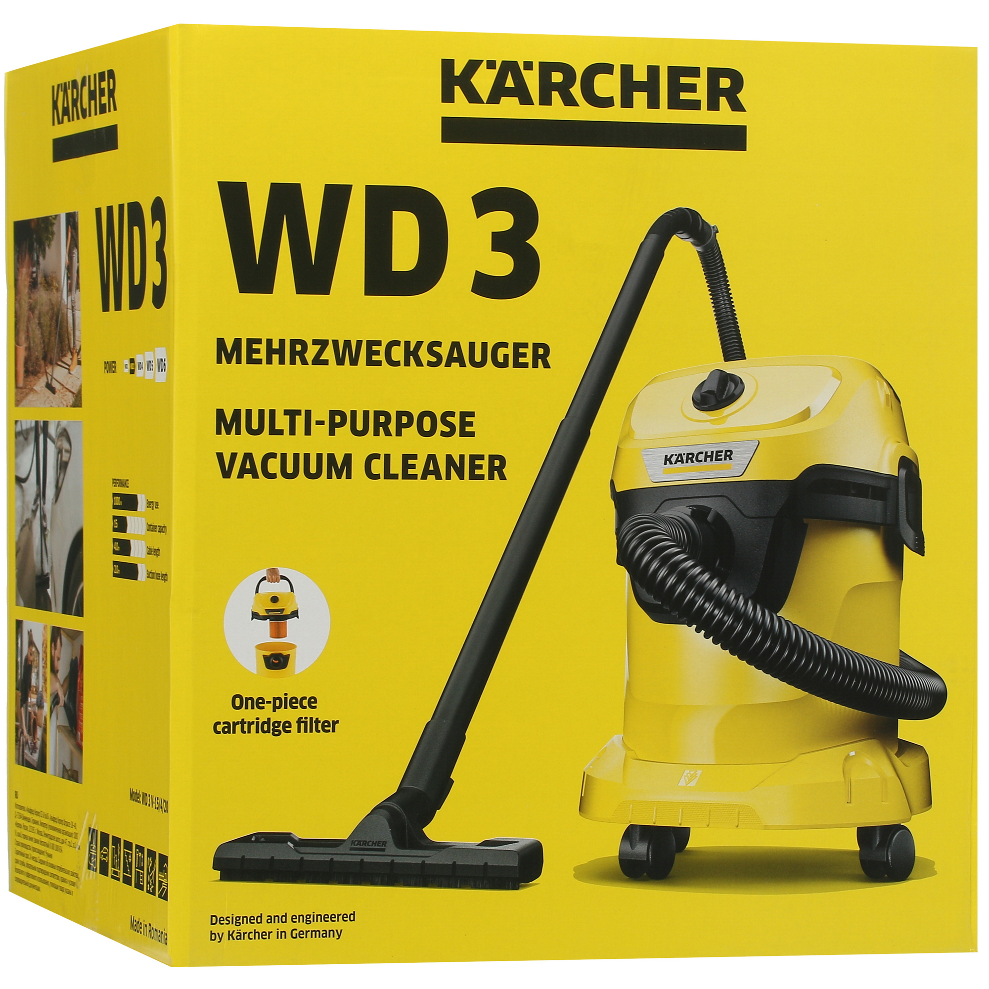 Хозяйственный пылесос  Karcher WD 3 V-15/4/20 9973194 STDN-0143529 - Вид №13