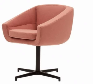 SOFTLINE Вращающееся кресло из ткани с 4 спицами Aiko 2-451