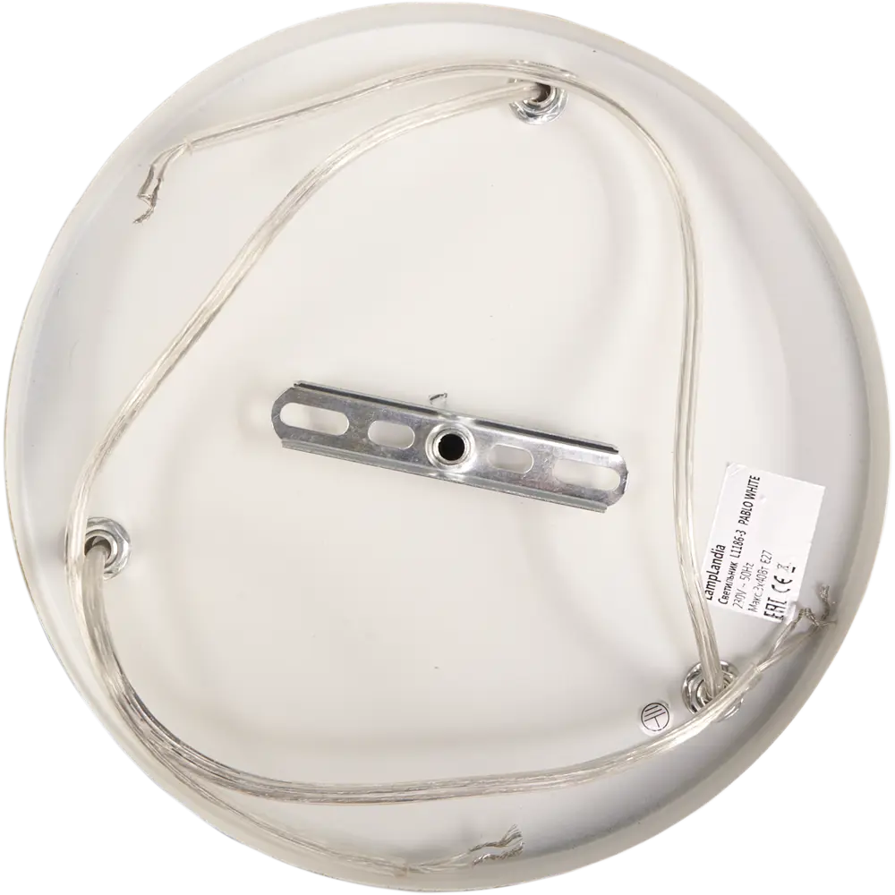 Светильник подвесной Lamplandia Pablo L1186-3, 3 лампы, 9 м², цвет белый STLM-2107075 - Вид №8