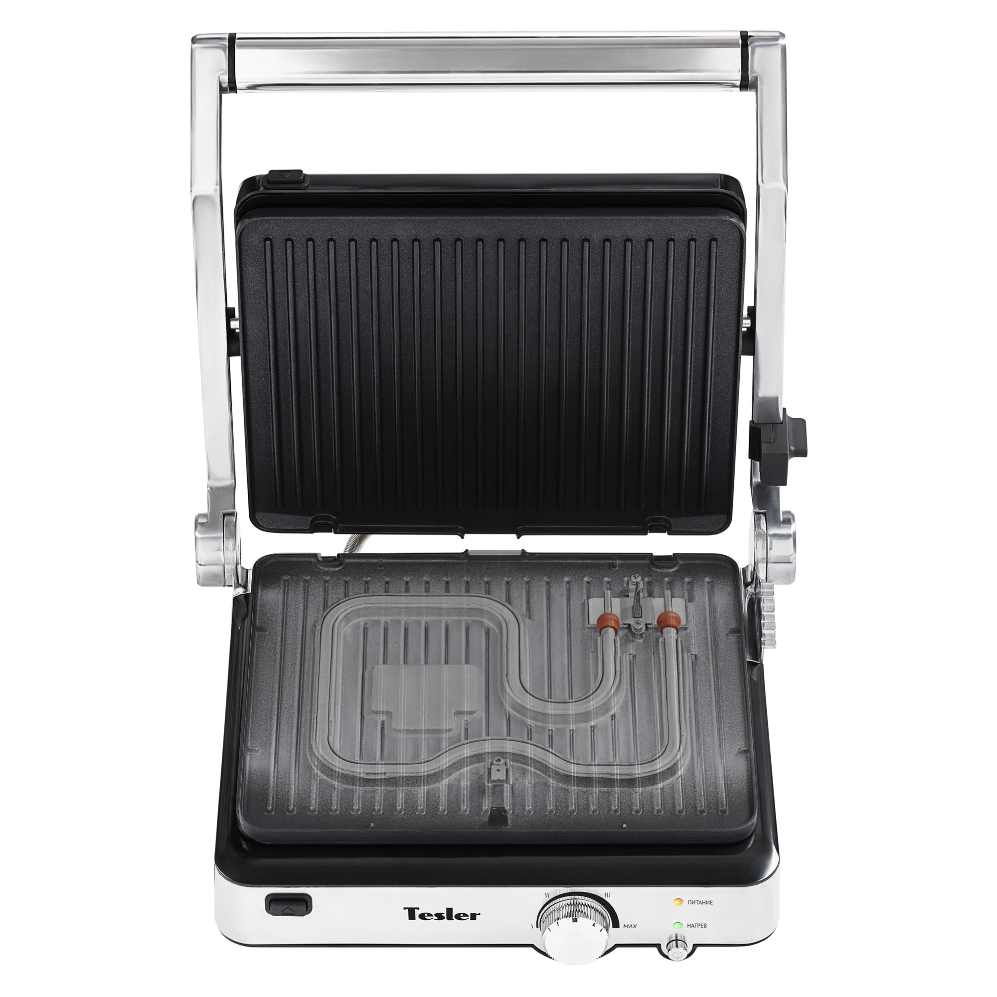 5352790 Гриль TESLER EG-205 серебристый STDN-0038963 - Вид №6