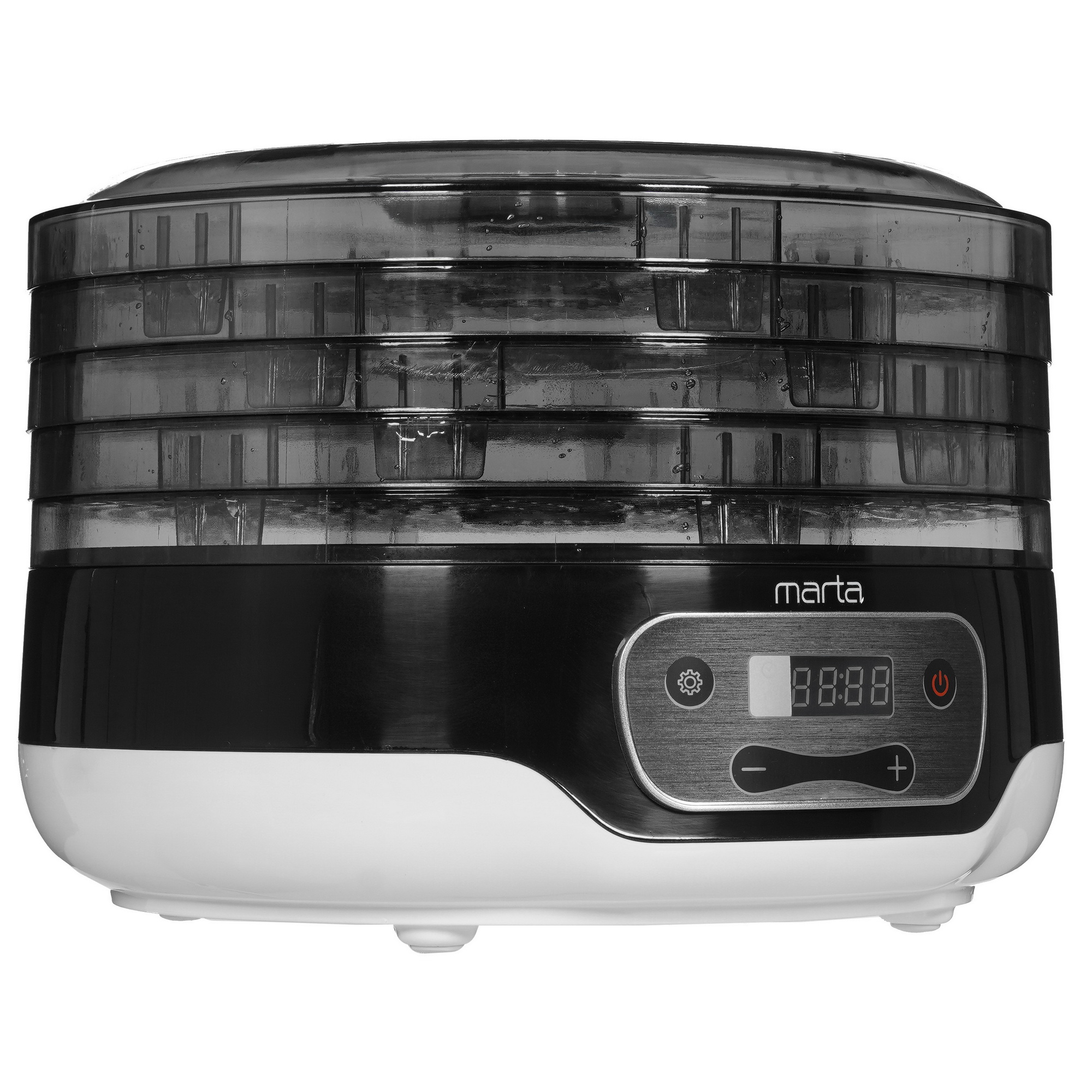 9913332 Сушилка для овощей и фруктов MARTA MFD-504PS черный STDN-0031838
