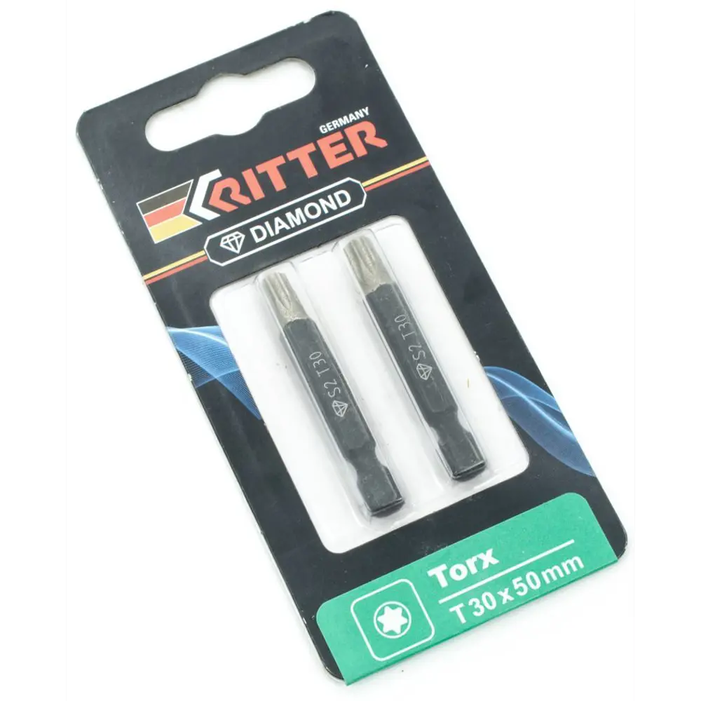 Бита магнитная Ritter Diamond PS20122055 T30x50 мм, 2 шт STLM-2066535 - Вид №2