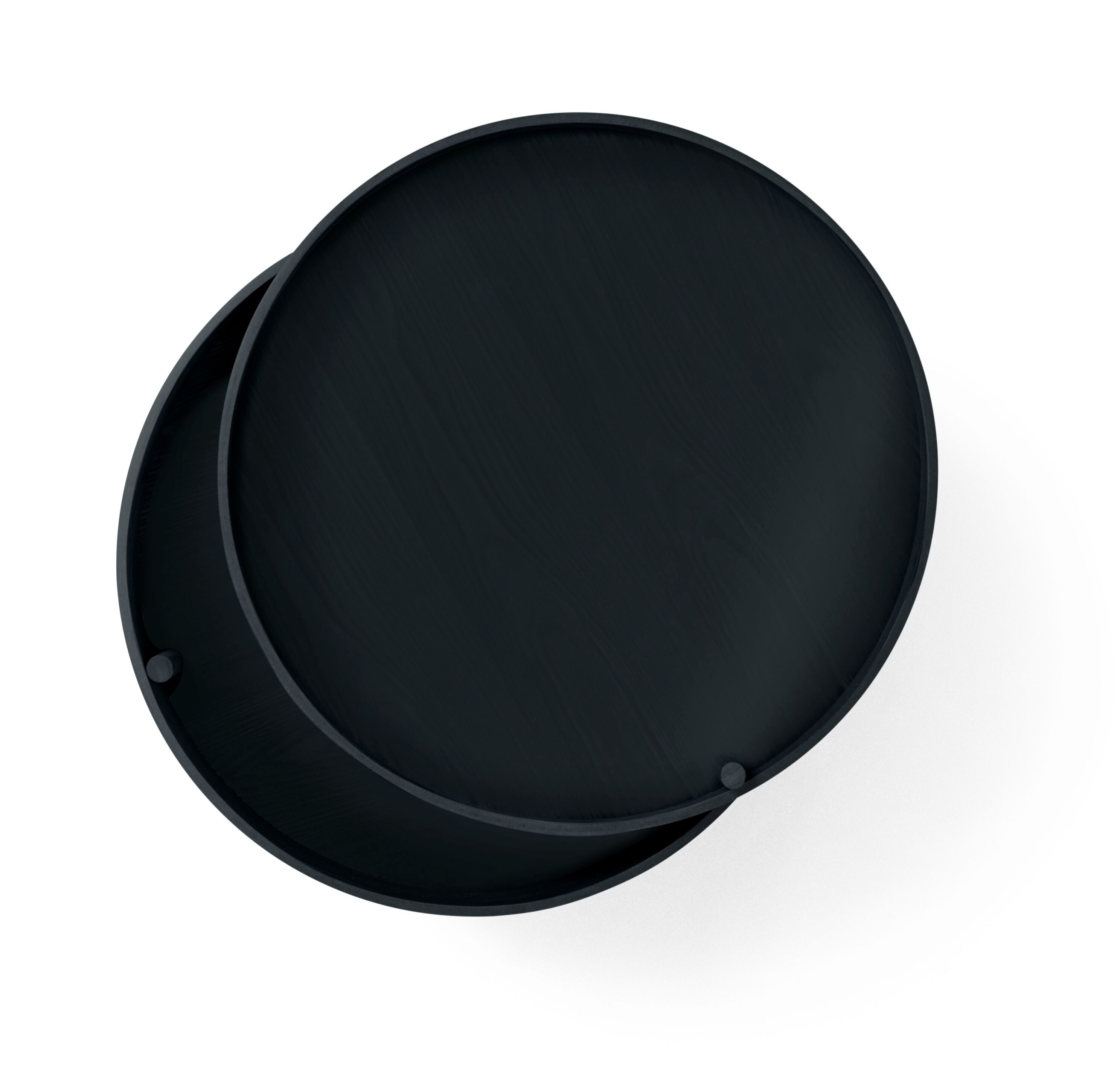 Деревянный круглый журнальный столик с отсеком для хранения Audo Copenhagen TURNING TABLE ARCH-00152144 - Вид №4