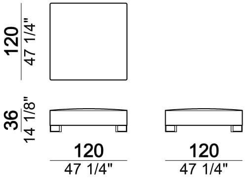 Секционный кожаный диван Arketipo ARCH-00037376 - Вид №12
