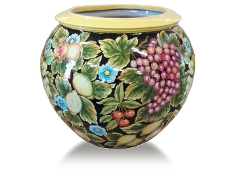 Терракотовый горшок Grandi Maioliche Ficola шаровые орки ARCH-00125686