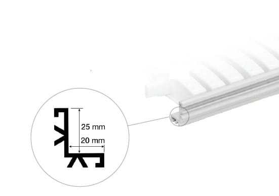 Бесконечный гриль для бассейнов Dakota решетки для каналов ARCH-00020660 - Вид №1