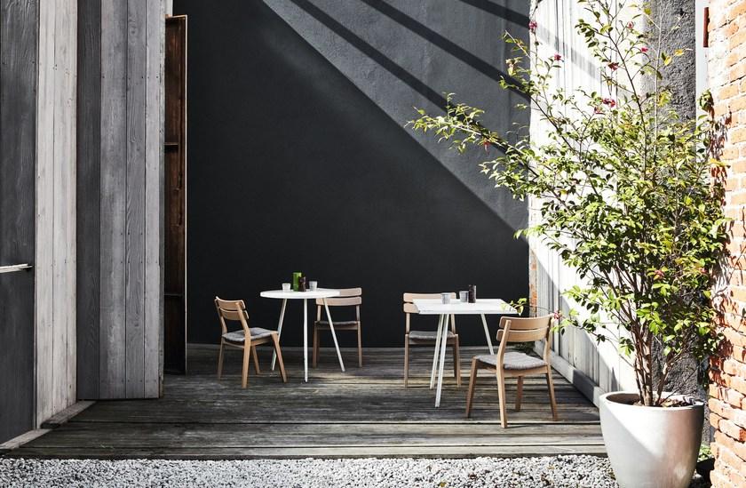 Very Wood Штабелируемый деревянный стул с открытой спинкой Frame sun-id-1445634 - Вид №8