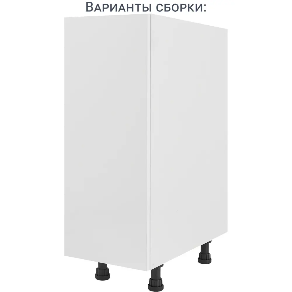 Фасад кухонного шкафа Аша 29.7x76.5 см KONSENSA ЛДСП цвет белый 89419181 STLM-2009864 - Вид №19