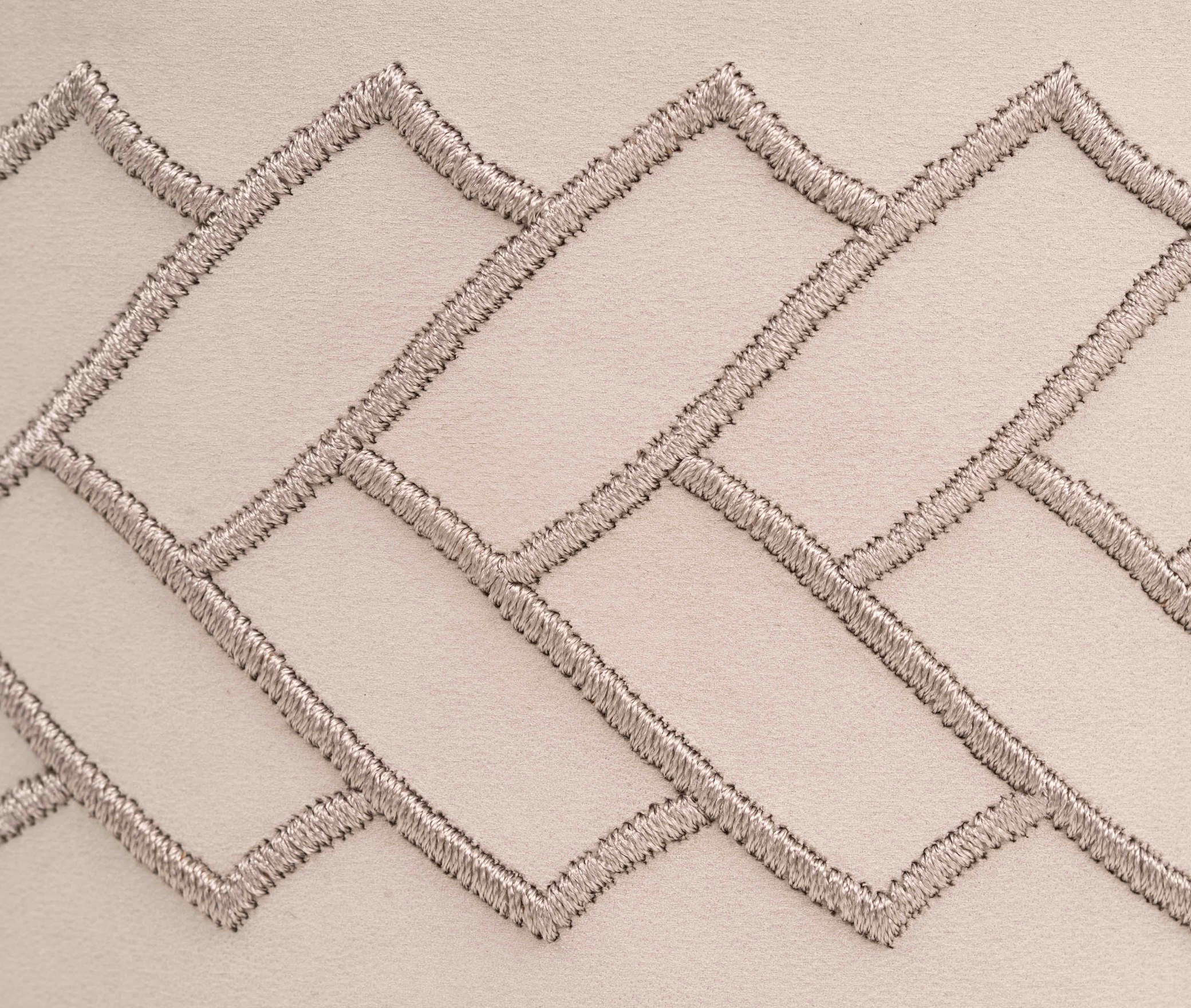 Lily Box - Ø 17XH8 см / металл-хром / нубук-кожа серо-коричневый Pinetti 00.1681.038.048 - Вид №10