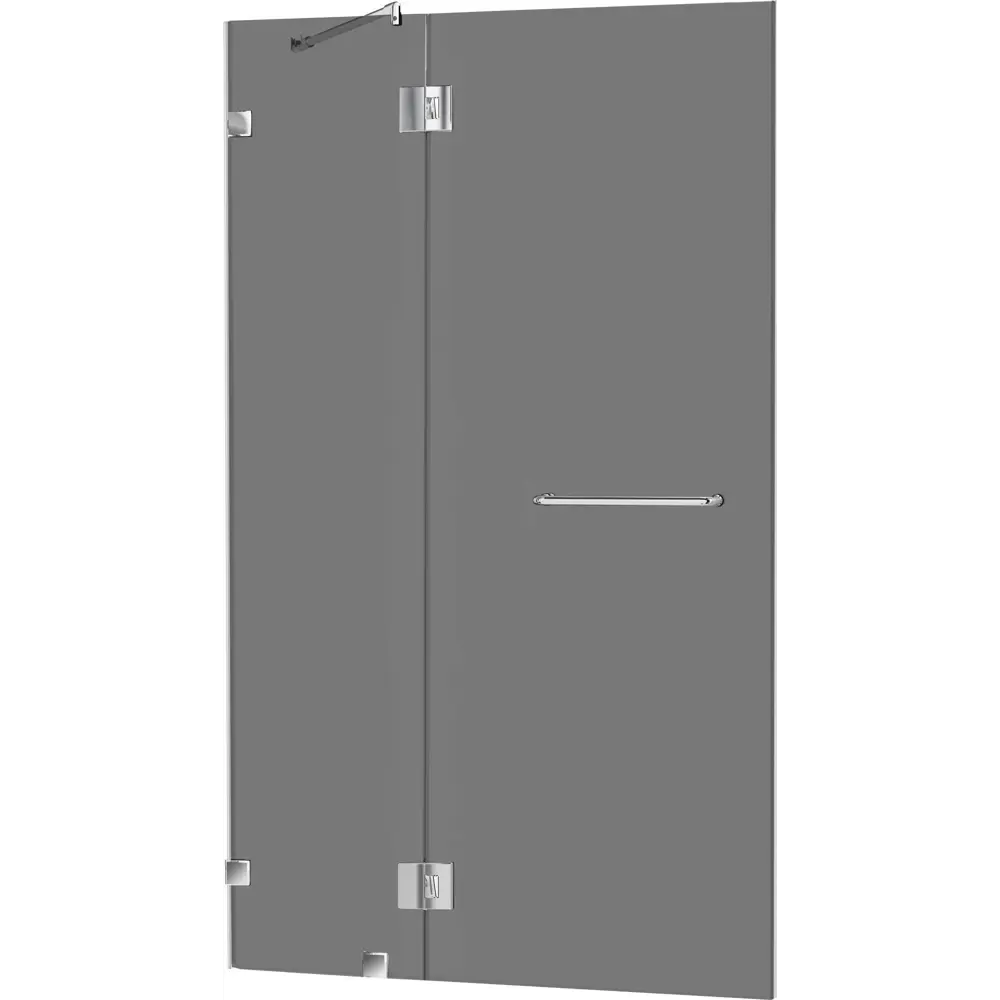 Душевая дверь «Классика» распашная тонированная 195x53 см 82301583 STLM-2159451 Santreyd Без серии