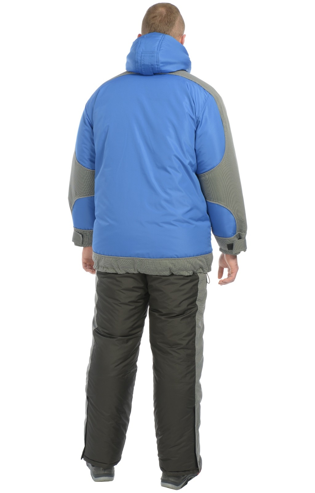 64787 Костюм "Ультра" зимний василек-черный  Зимняя спецодежда  размер 48-50/182-188  - Вид №12