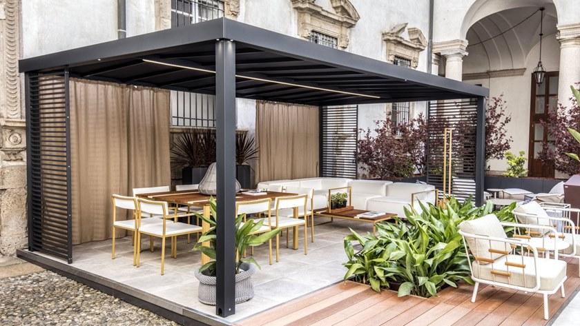 UNOSIDER Беседка из алюминия с порошковым покрытием sun-id-1357820 - Вид №2