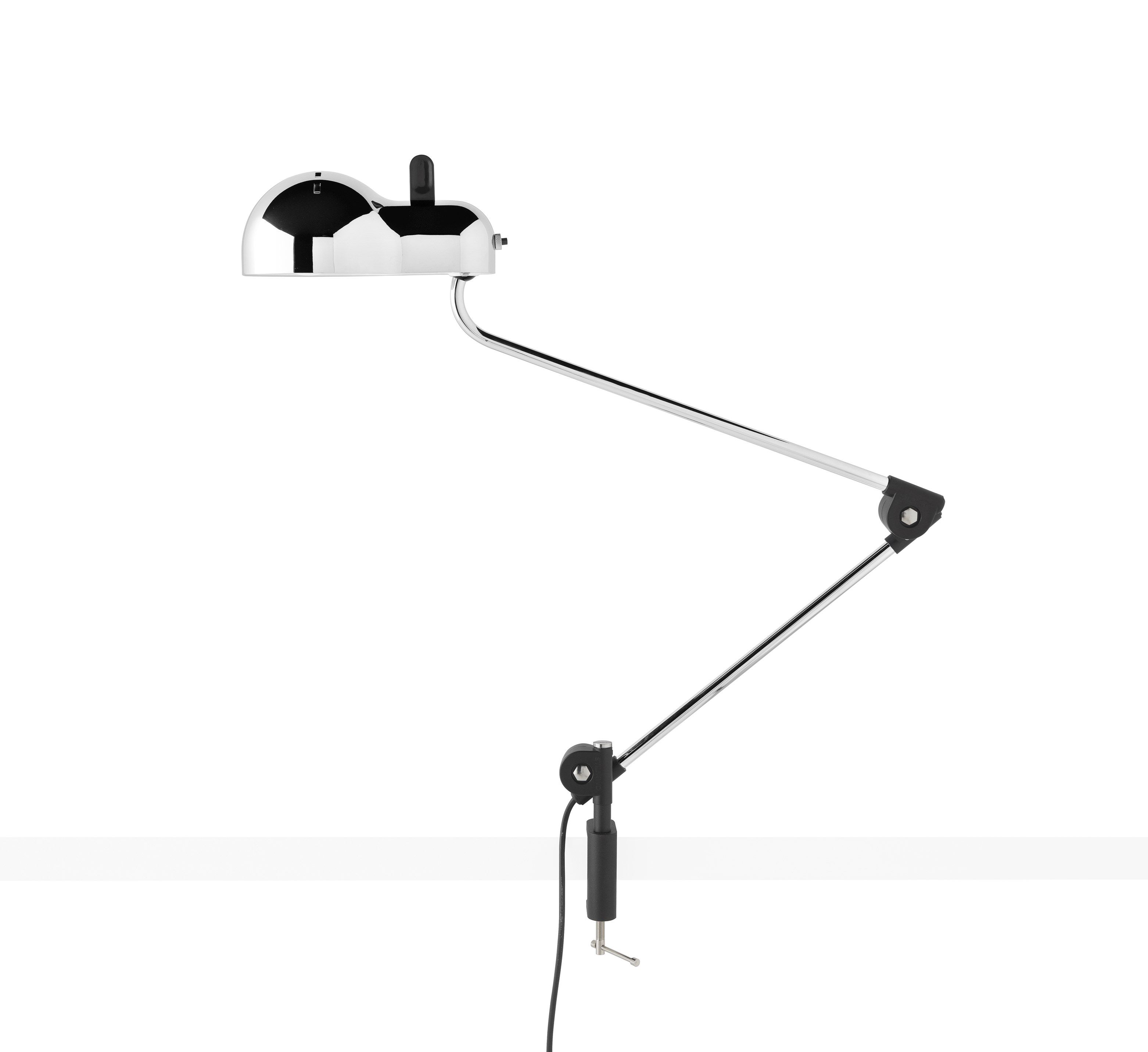 Металлическая настольная лампа с зажимом с гибким рычагом Stilnovo Topo ARCH-00153318 - Вид №6